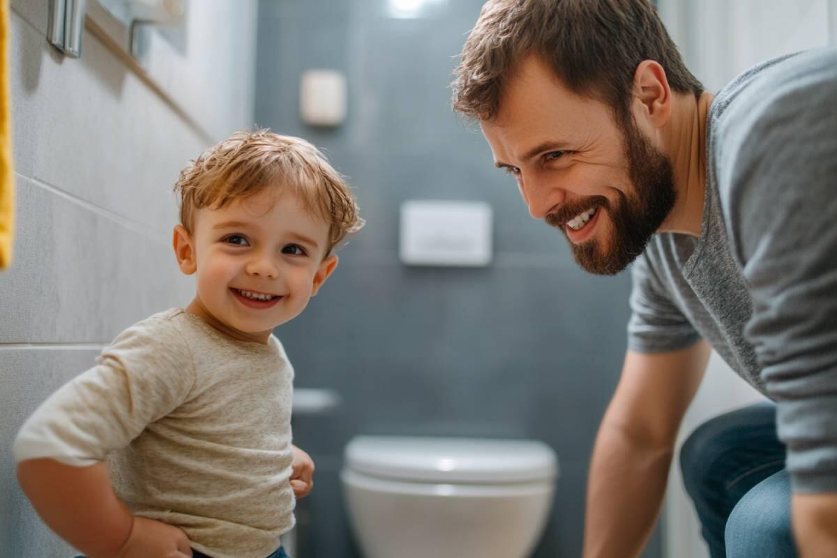 Comment accompagner un enfant dans la transition des couches aux toilettes ?