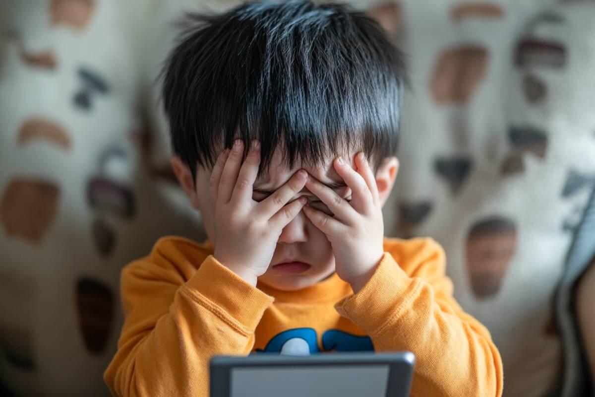 Mon enfant cligne des yeux sans arrêt : signe d’un trouble visuel ?