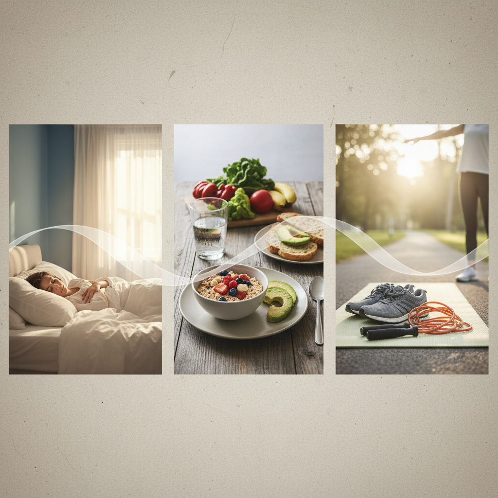 Pourquoi de petits changements sur le sommeil, l’alimentation et l’exercice peuvent compter plus qu’un grand bouleversement