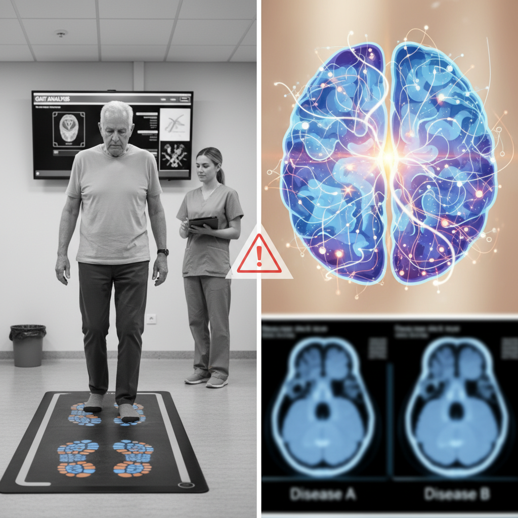Comment la manière de marcher peut donner des indices sur des maladies neurologiques qui se ressemblent