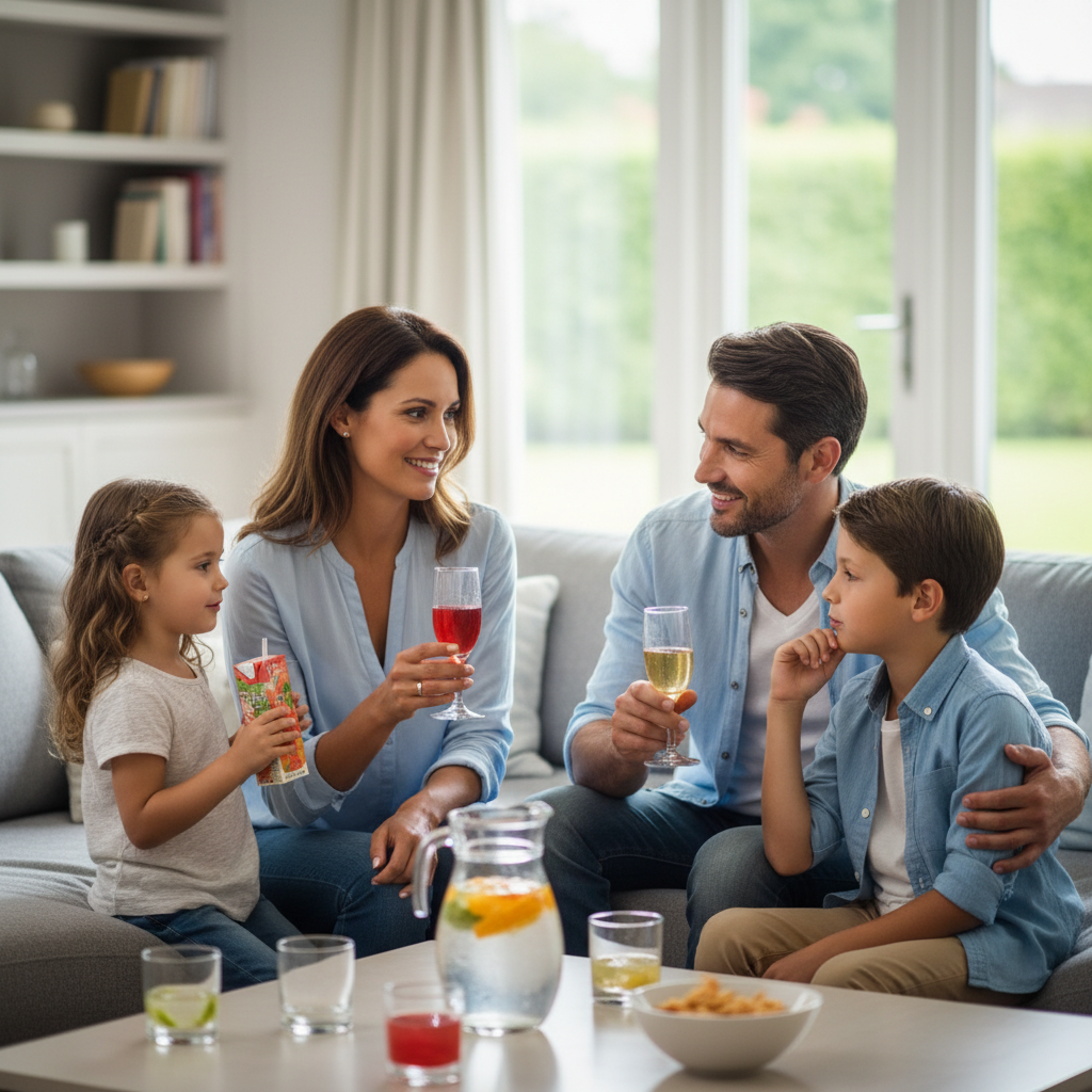 Les enfants commencent à absorber les normes liées à l’alcool bien plus tôt que beaucoup de parents ne l’imaginent