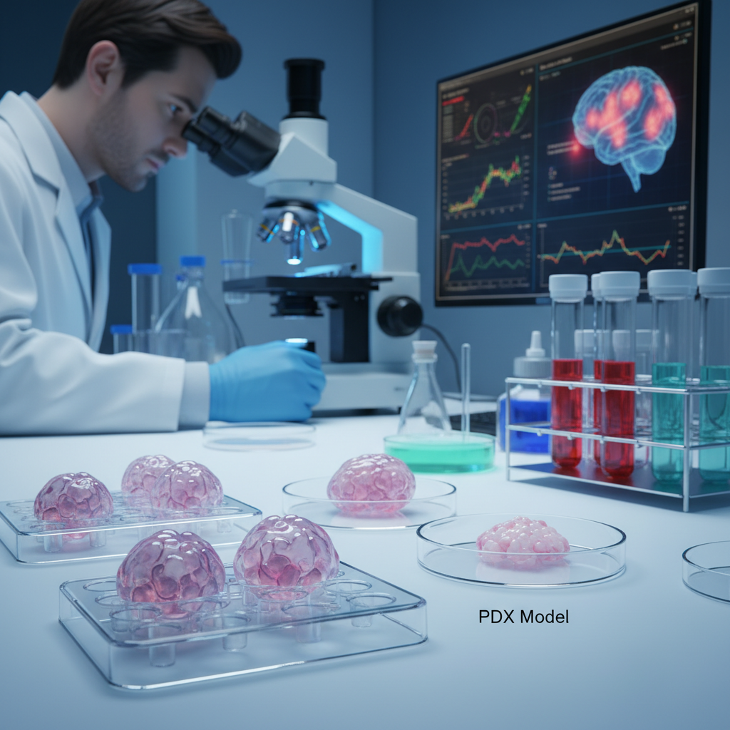 Les ‘avatars’ de tumeurs cérébrales pédiatriques deviennent plus réalistes — mais restent surtout des outils de recherche