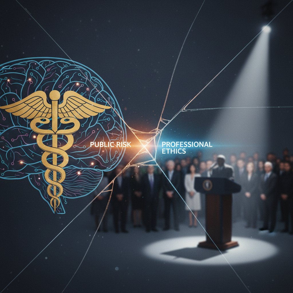 Les médecins peuvent-ils parler de la santé mentale d’un président ? Le vrai débat n’est pas le diagnostic, mais l’éthique, le risque public et les limites professionnelles