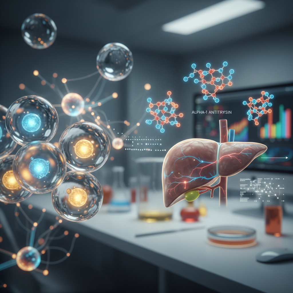 Une nouvelle piste biologique pourrait aider à expliquer pourquoi seuls certains patients atteints d’un déficit en alpha-1 antitrypsine développent une maladie du foie