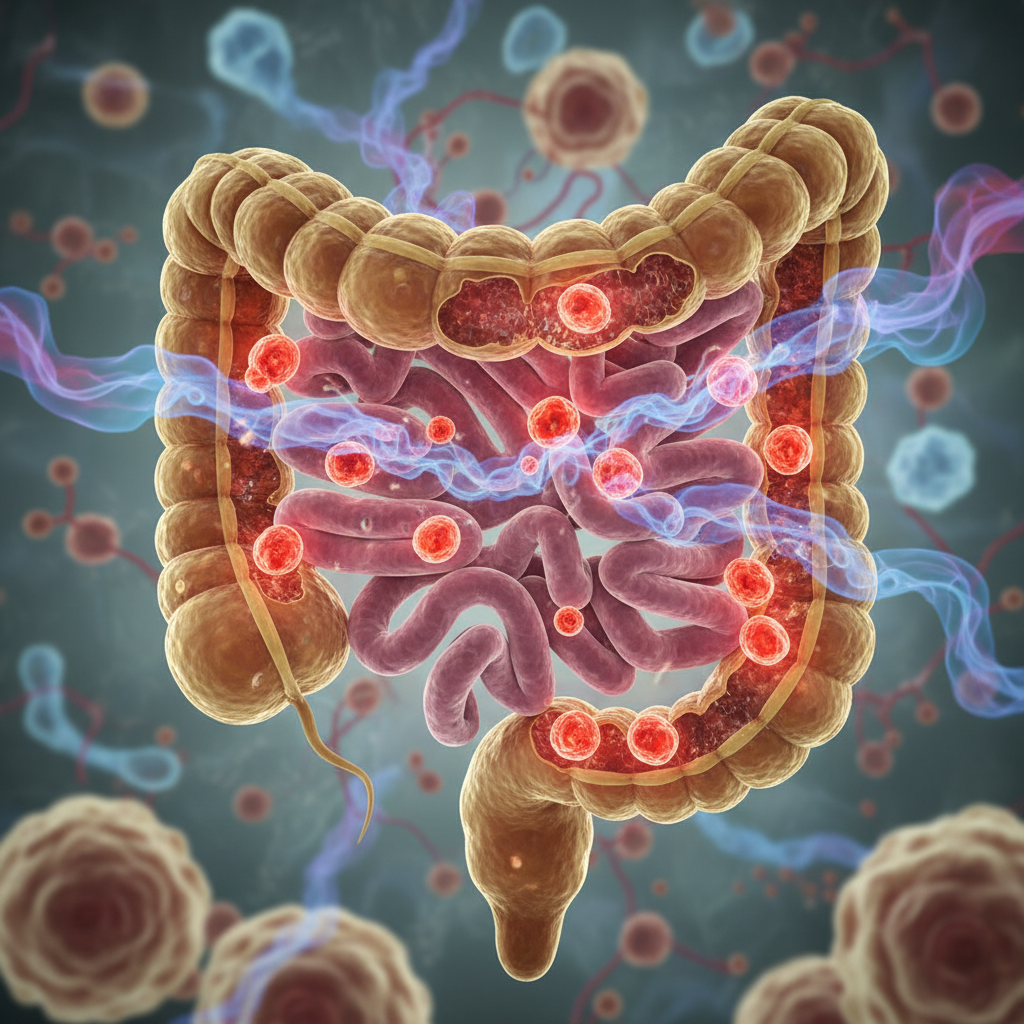 Le vieillissement de l’intestin pourrait alimenter l’inflammation chronique et augmenter le risque de maladie